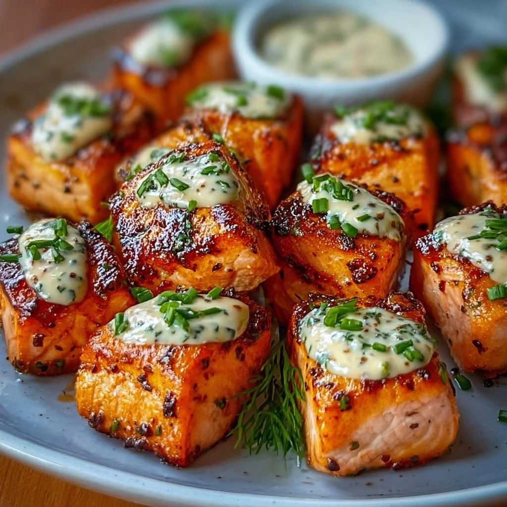 Bang Bang Salmon Bites