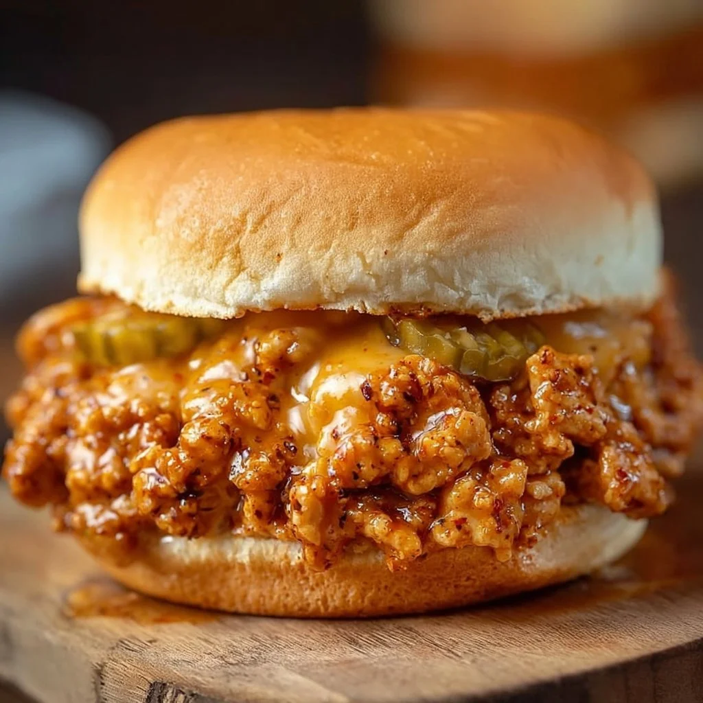 Cajun Chicken Sloppy Joes