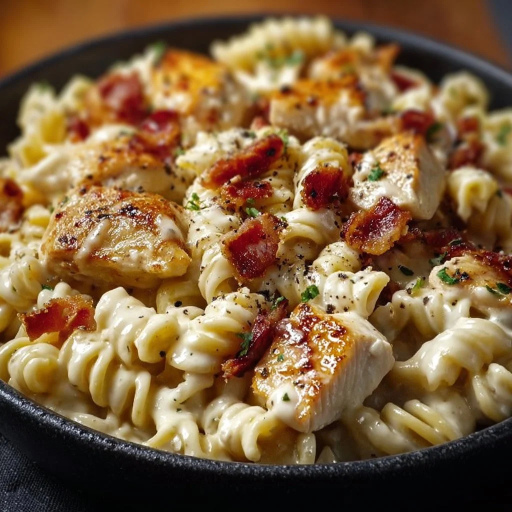 Chicken Bacon Ranch Pasta