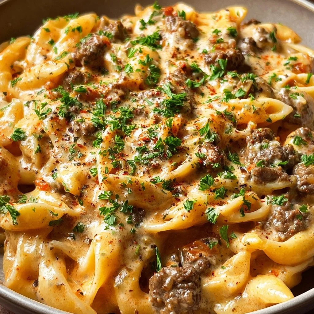 Creamy Beef Pasta