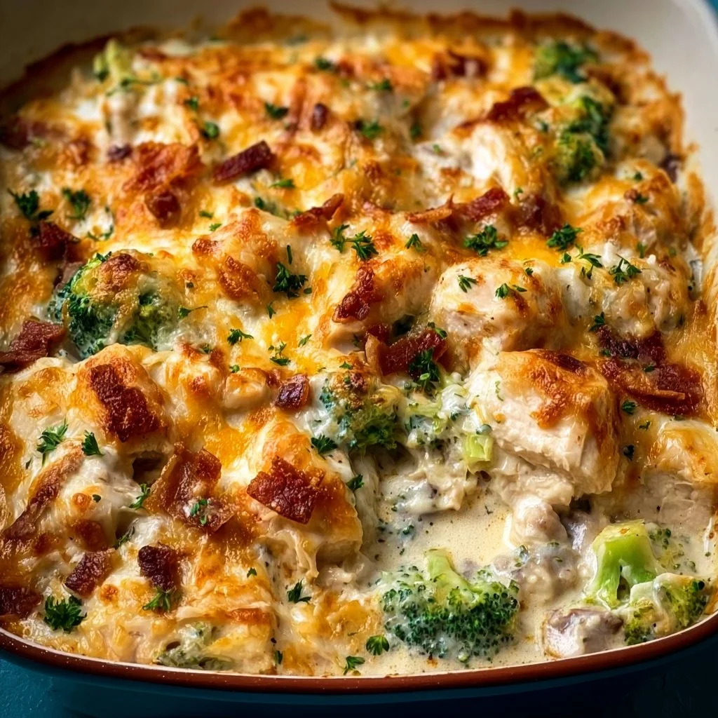 Creamy Low Carb Chicken Casserole