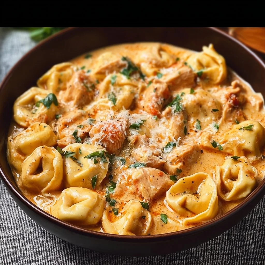 CrockPot Chicken Tortellini