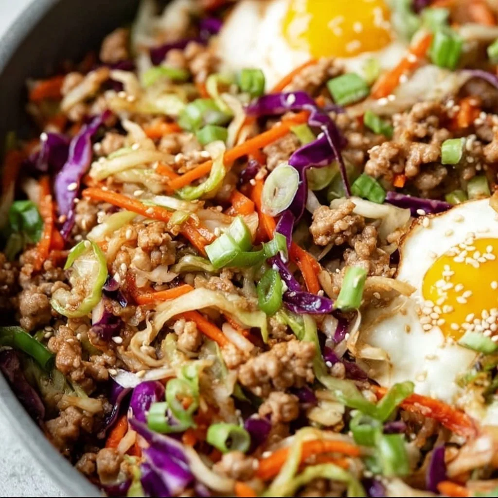 High Protein Egg Roll In A Bowl