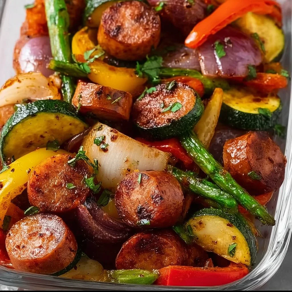 Cajun Sausage and Vegetables