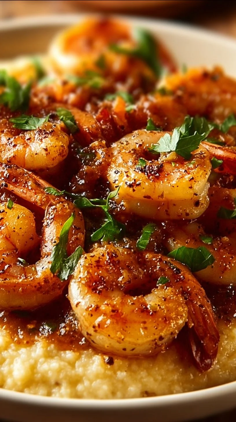 Cajun Shrimp and Grits