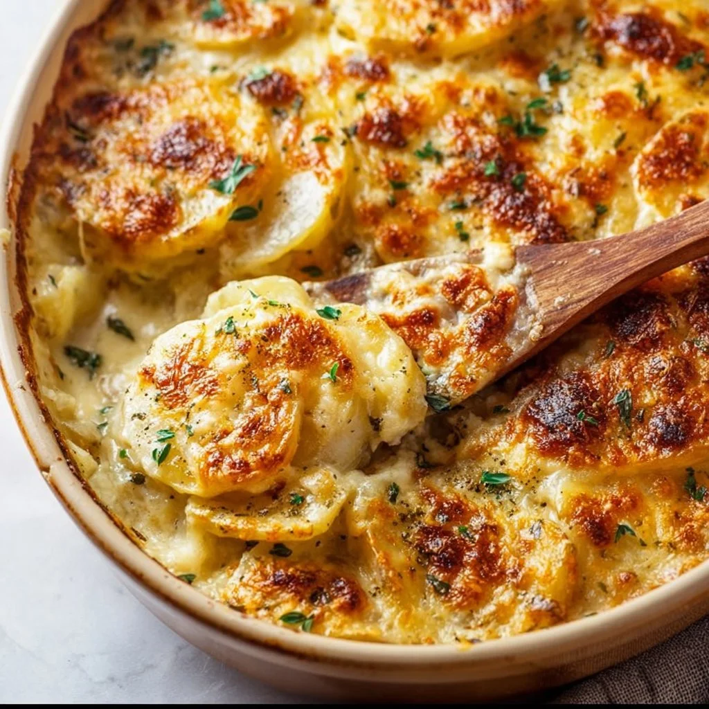 Cheesy Scalloped Potatoes