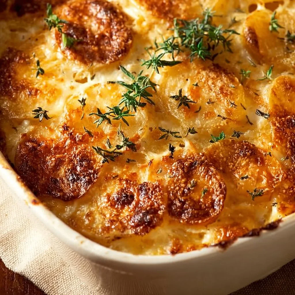 Crispy Scalloped Potatoes