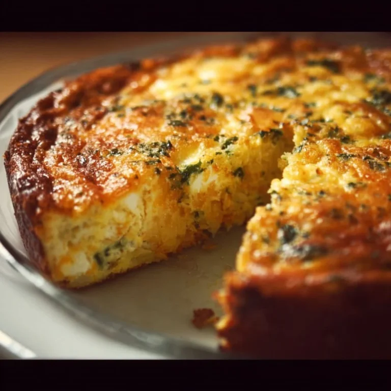 Delicious and colorful crustless quiche made with fresh vegetables and cheese