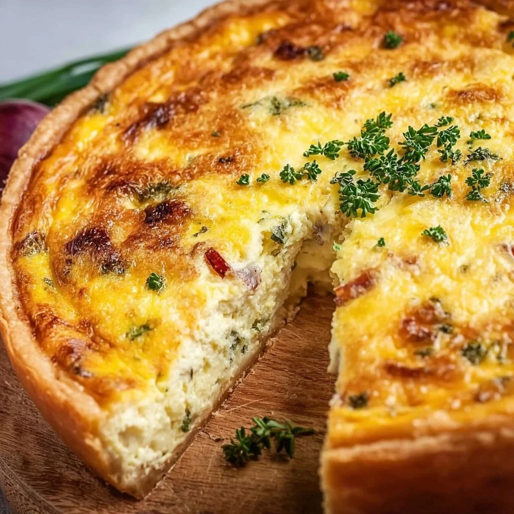 Deliciously Simple Quiche