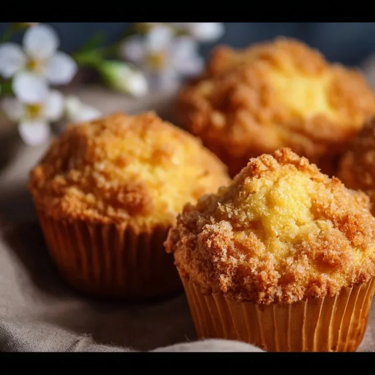 Easter pineapple muffins topped with coconut flakes on a decorative plate.