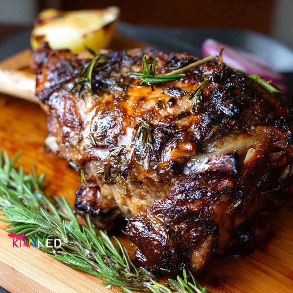 Fork-Tender Slow-Roasted Lamb Shoulder