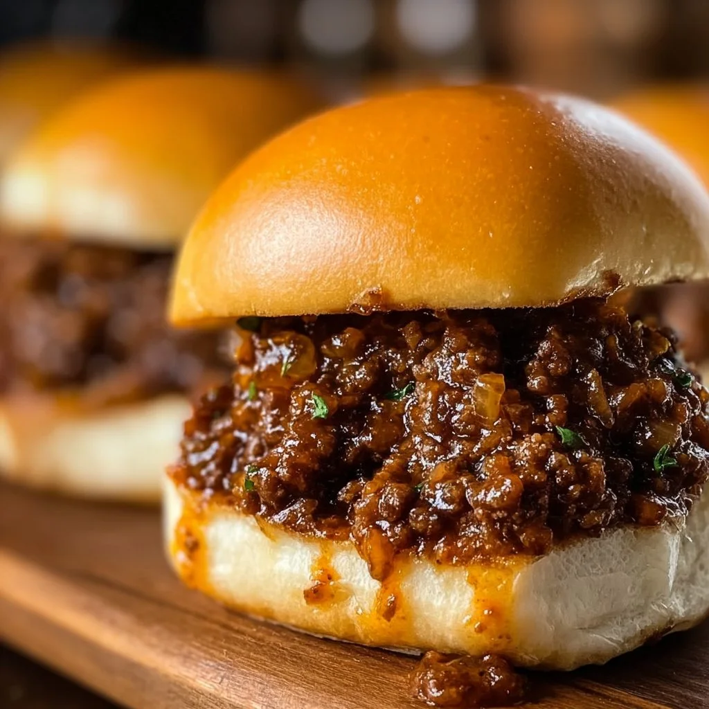 French Onion Beef Sloppy Joes
