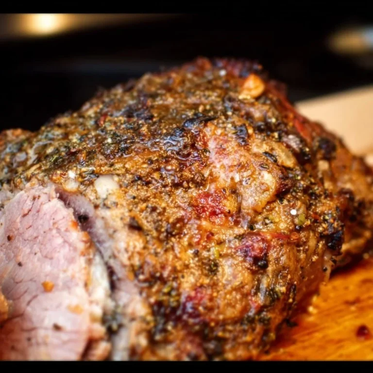 Gordon Ramsay's delicious Roast Leg Of Lamb served with sides
