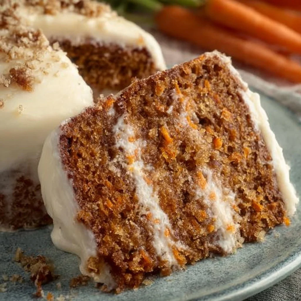 Homemade Moist Carrot Cake