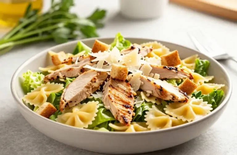 Spring Chicken Caesar Pasta Salad Sparkle Recipe