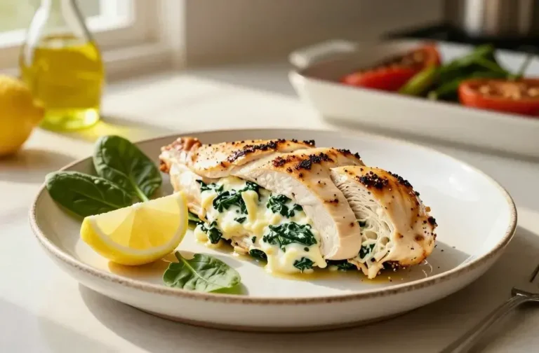Lemon Ricotta Spinach Stuffed Chicken Breast: Bright Weeknight Win