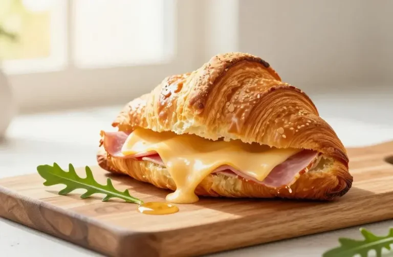Spring Ham and Cheese Breakfast Croissants: Bright, Melty Bites