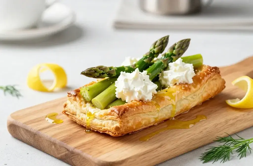 Asparagus and Ricotta Spring Breakfast Tart: Bright Morning Treat