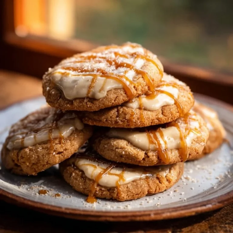 Delicious homemade Butterbeer Cookies inspired by Harry Potter