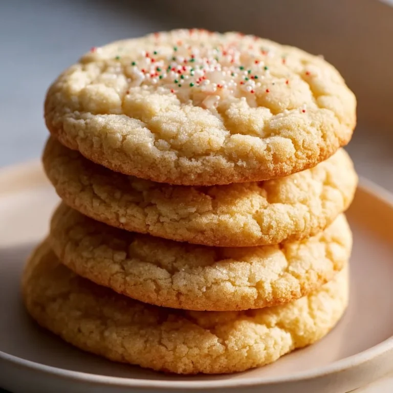 Irresistible soft and chewy galletas de azúcar cookies on a plate.