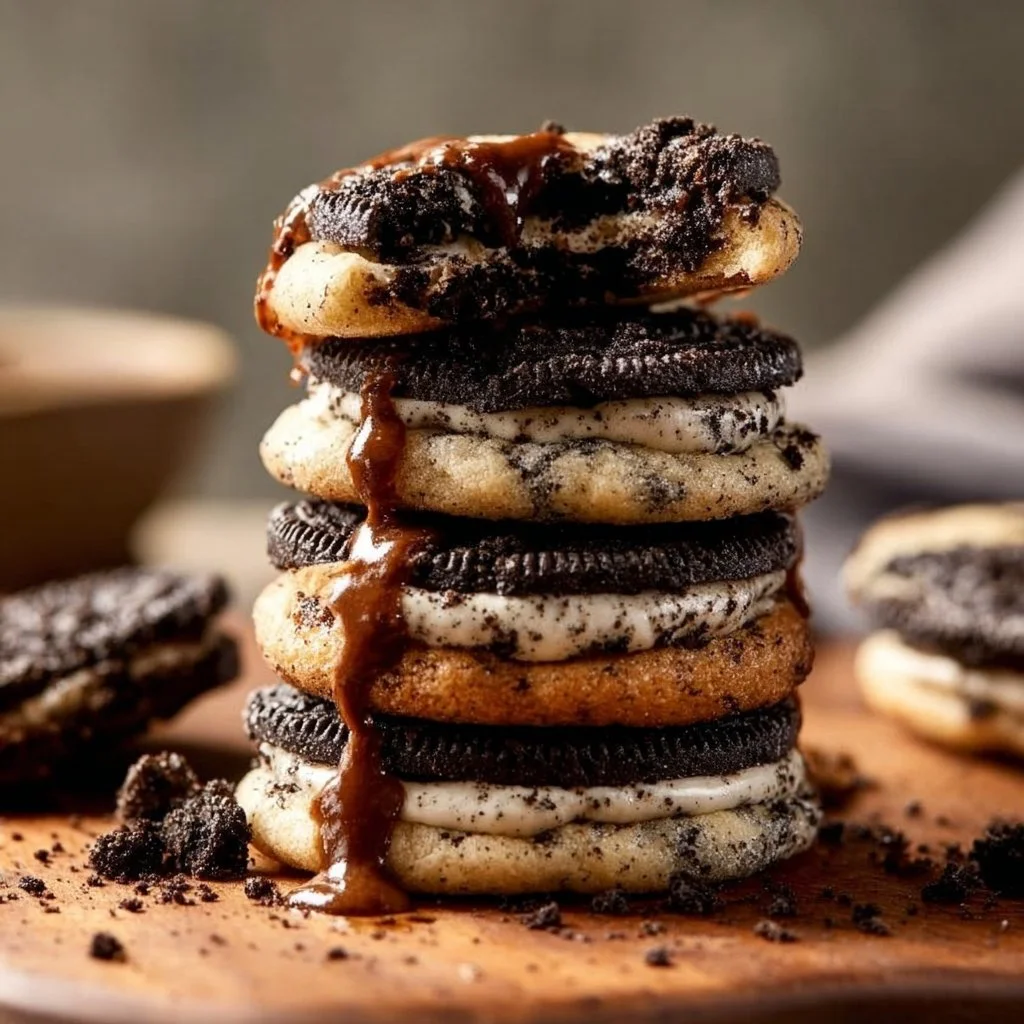 Oreo Cheesecake Cookies