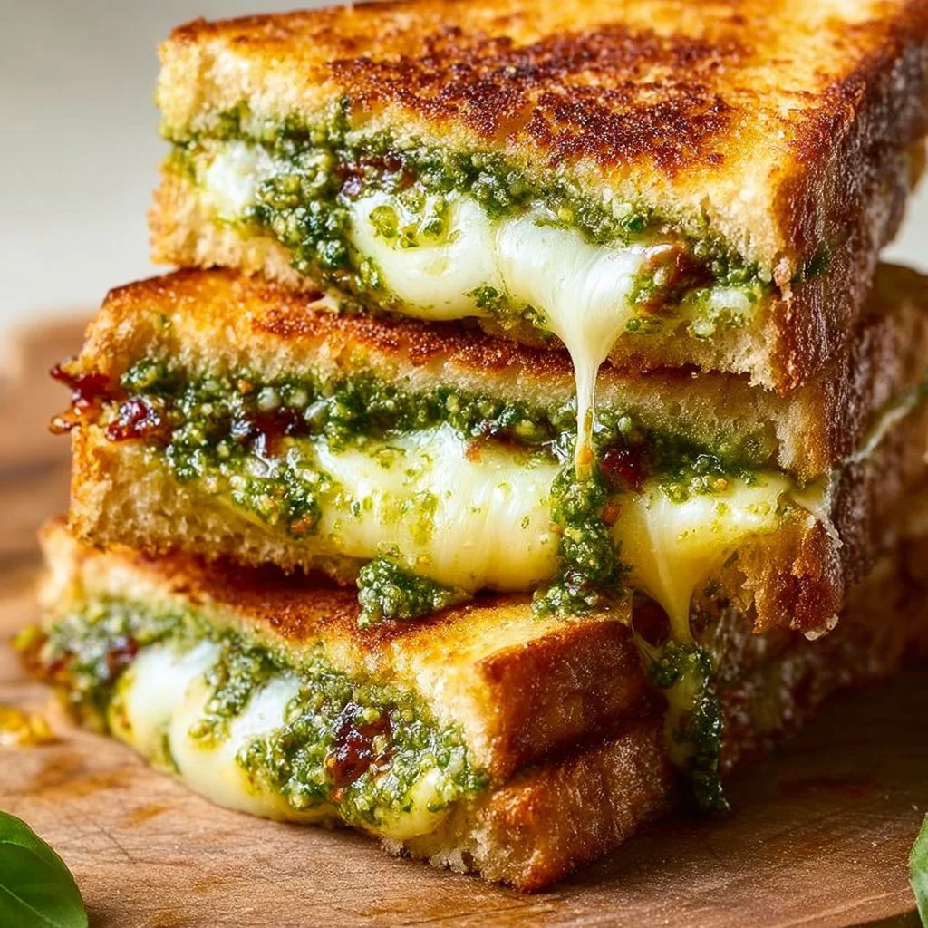 Pesto Grilled Cheese
