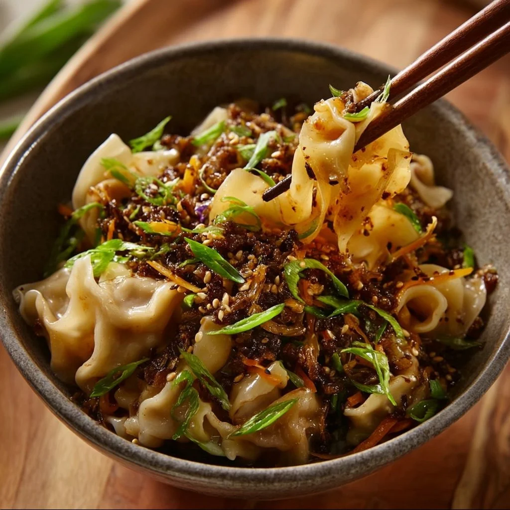 Potsticker Noodle Bowl