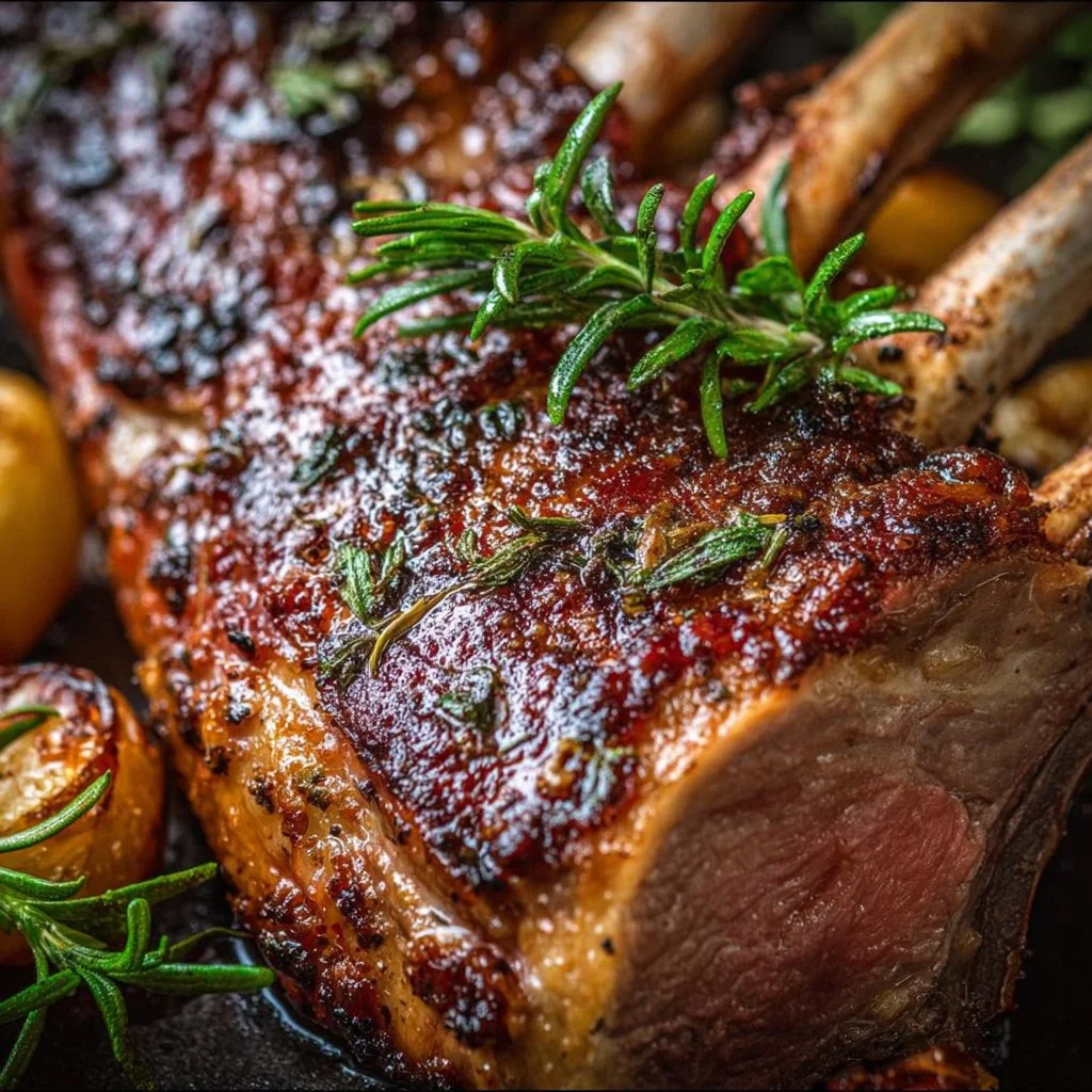 Roasted Rack of Lamb