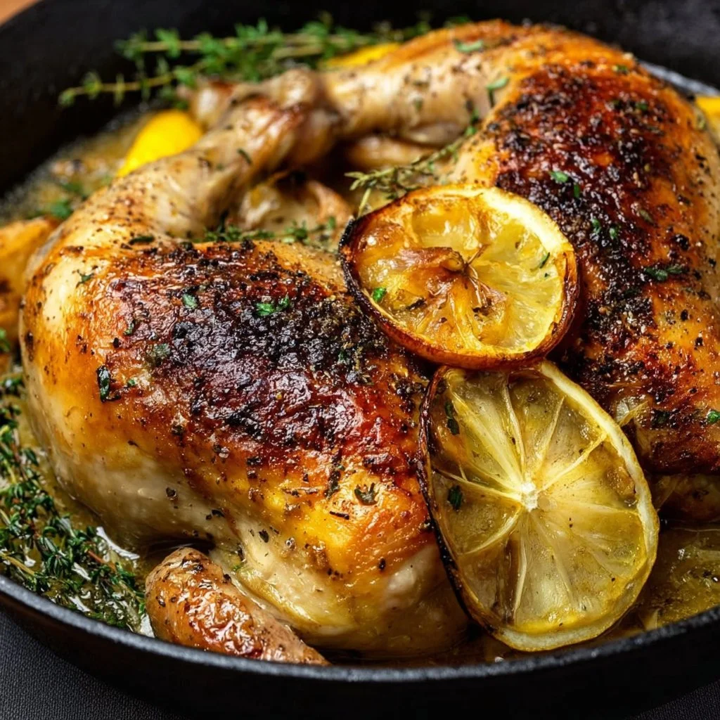 Skillet-Roasted Lemon Chicken