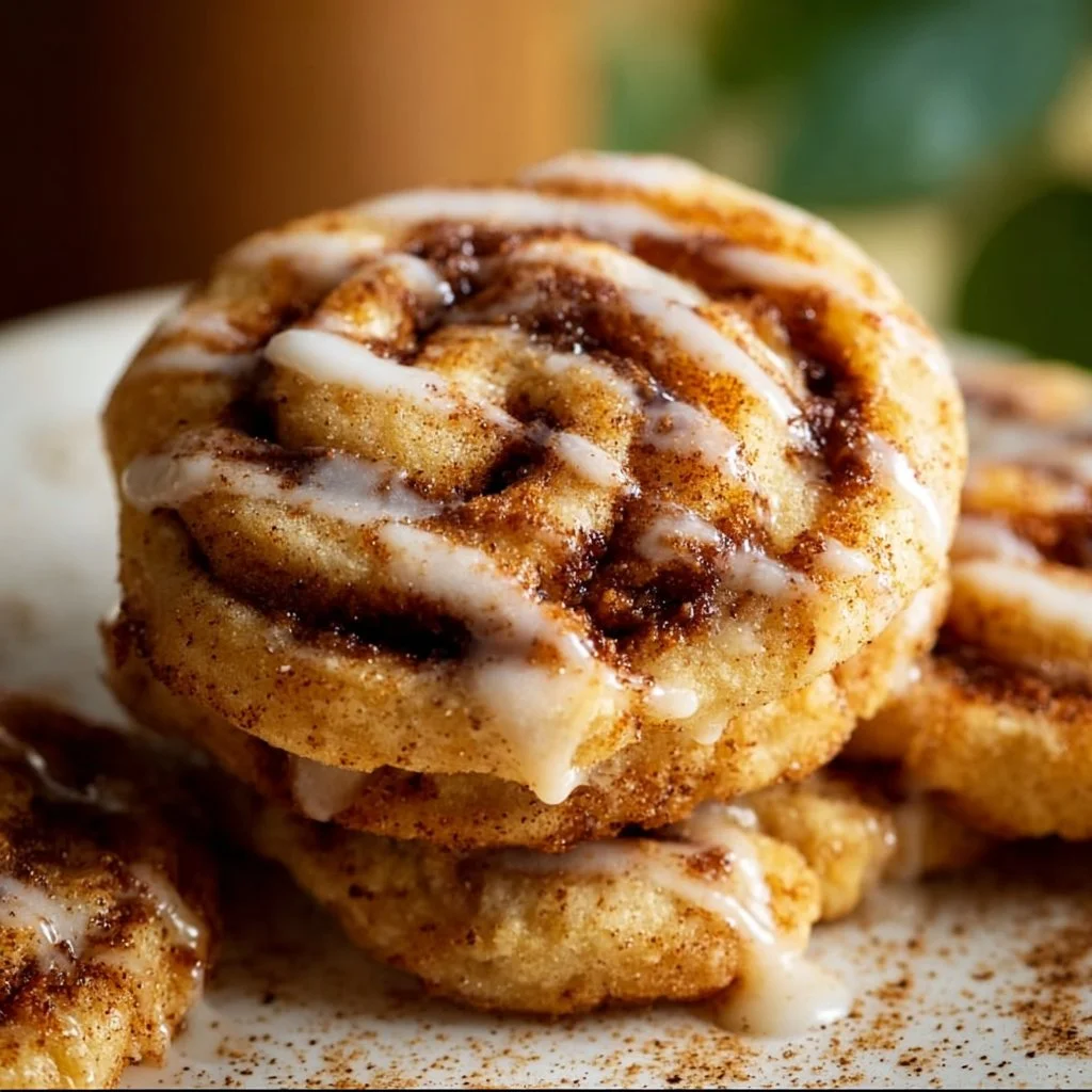 Soft Cinnamon Roll Cookies