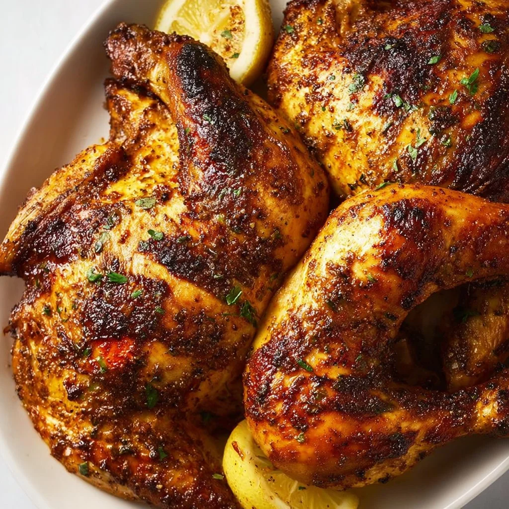 Spatchcock Chicken Recipe for Crispy Skin and Juicy Meat