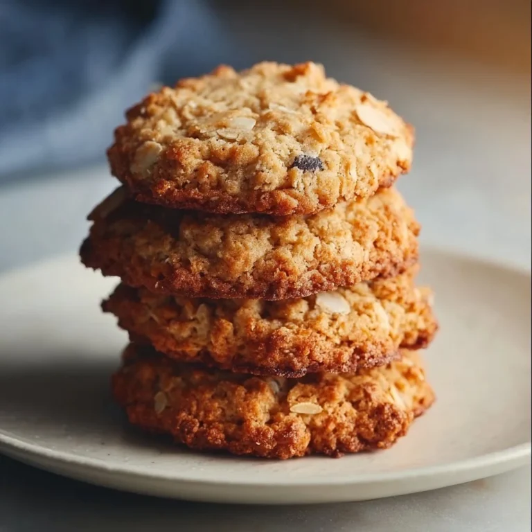 Delicious sugar-free oatmeal cookies on a plate