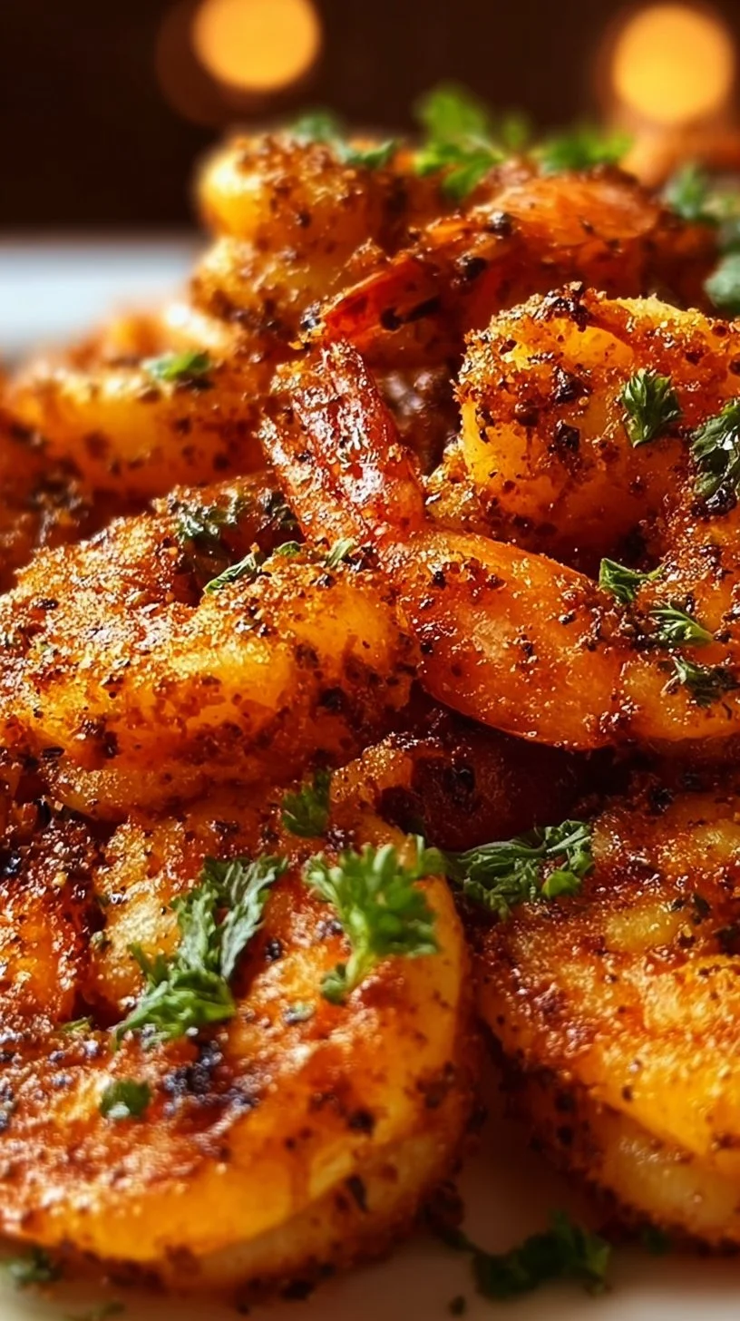 Tasty Spicy Cajun Shrimp
