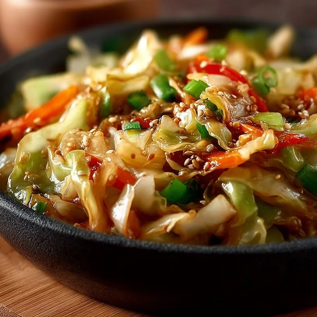 Asian Cabbage Stir Fry