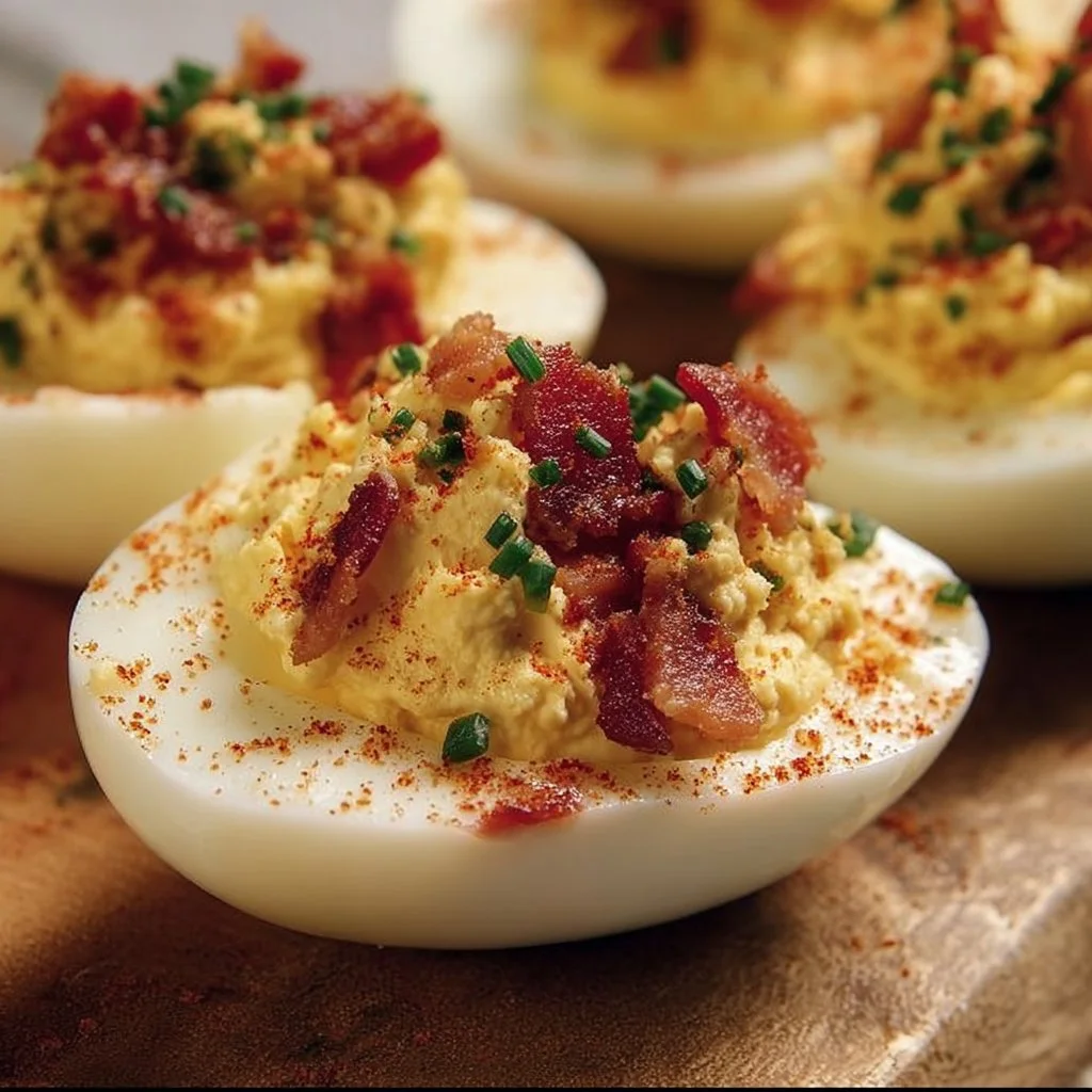 Bacon Deviled Eggs