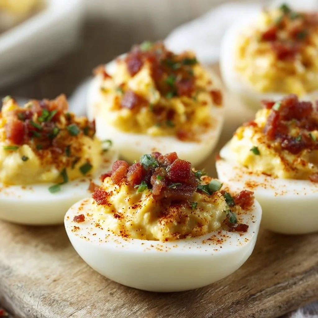 Bacon Deviled Eggs