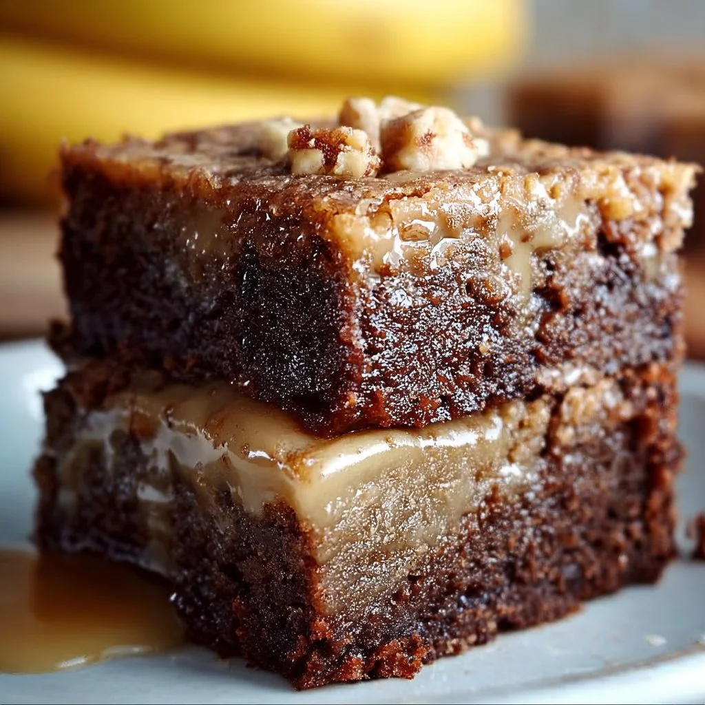 Banana Bread Brownies