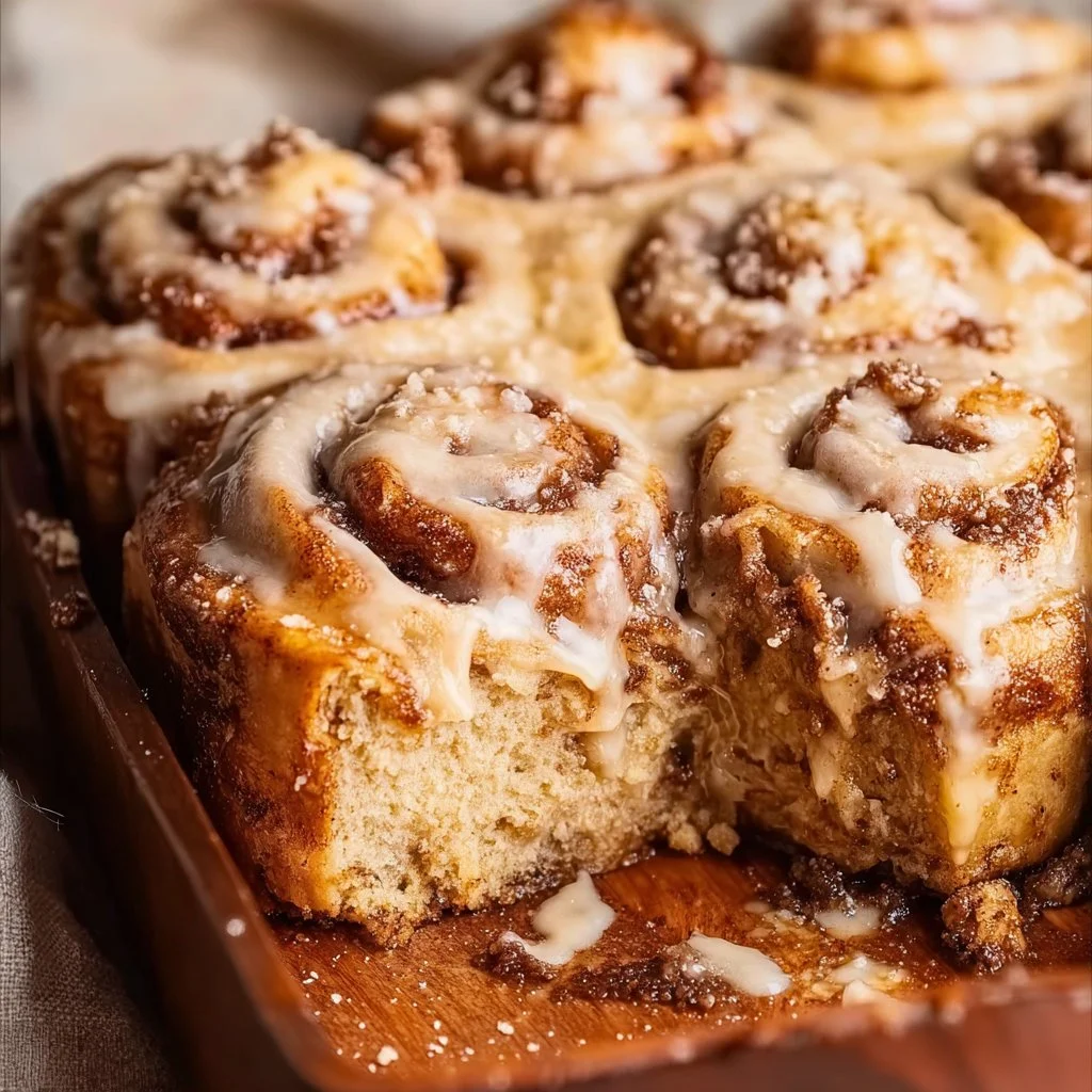 Banana Bread Cinnamon Rolls