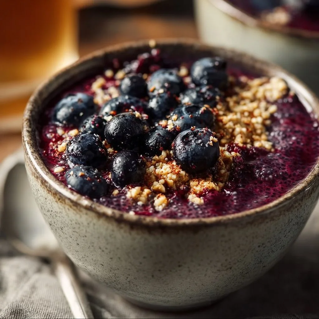 Blueberry Chia Pudding Bowl