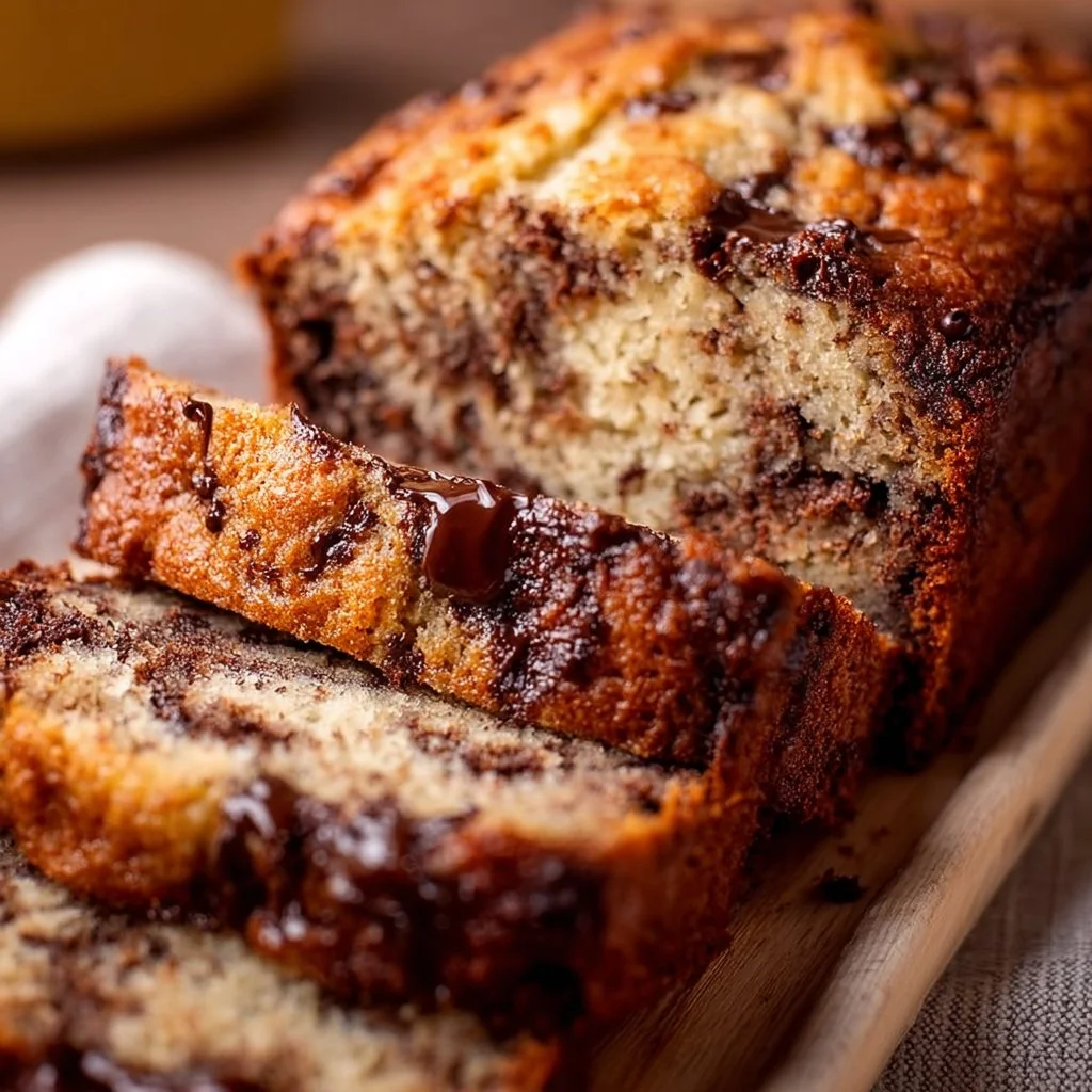 Classic Chocolate Chip Banana Bread