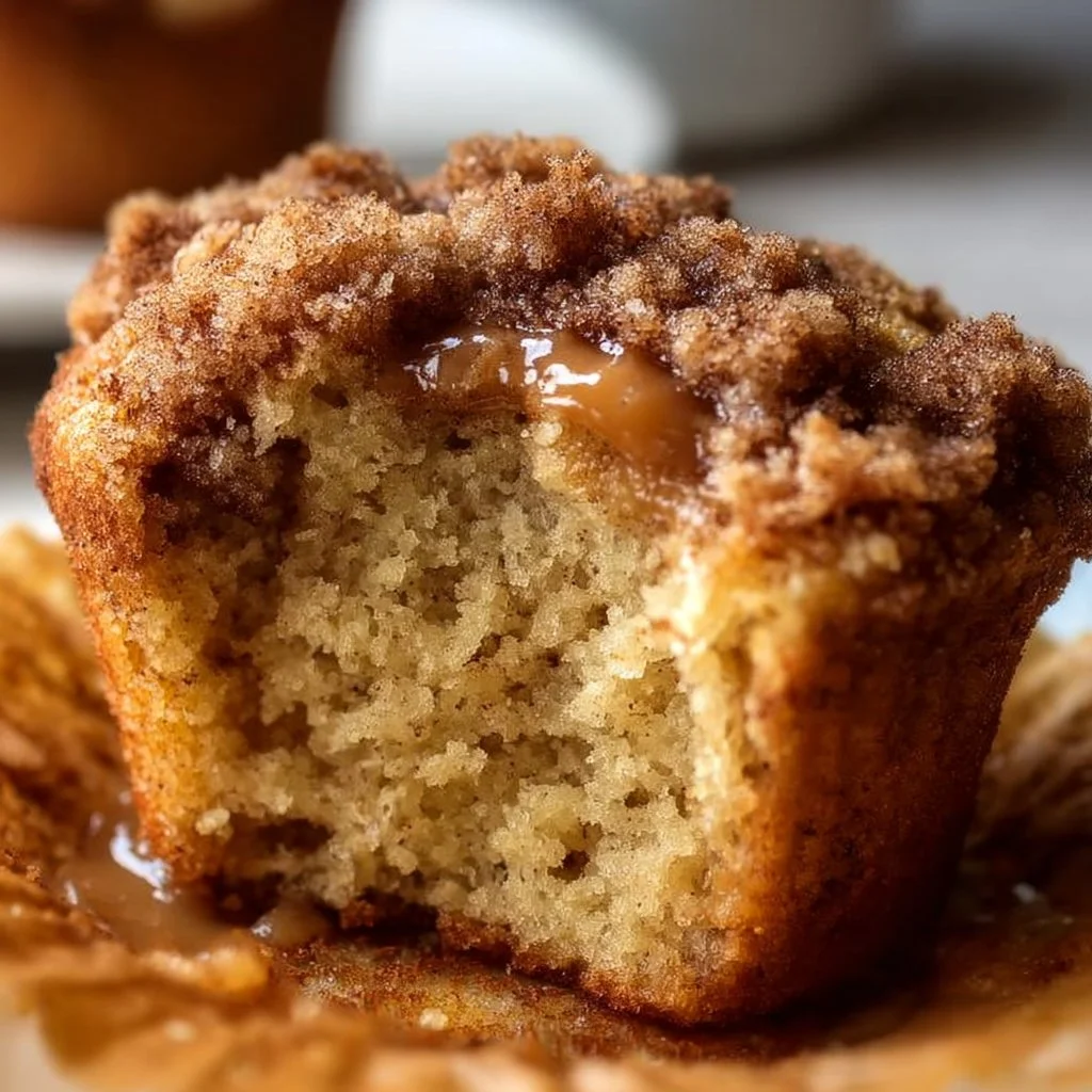 Coffee Cake Banana Bread Muffins