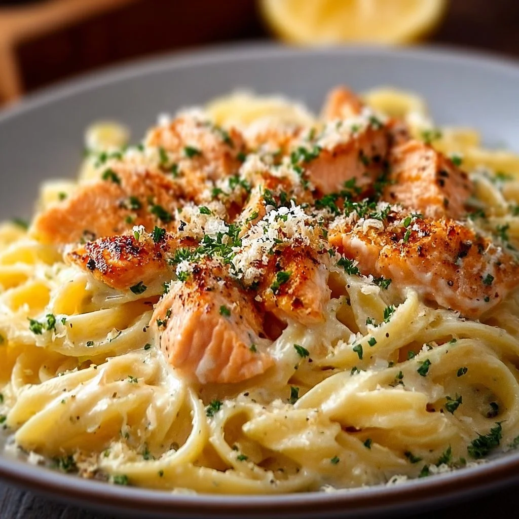 Creamy Salmon Pasta