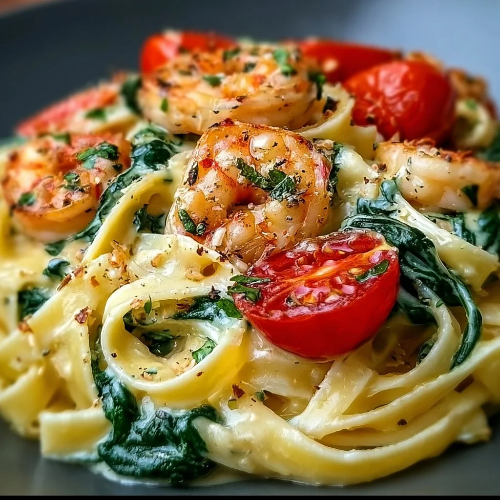Creamy Shrimp Heaven in a Bowl