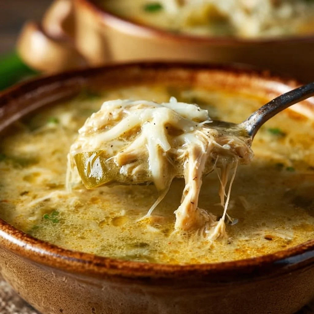 Crock Pot Green Enchilada Chicken Soup