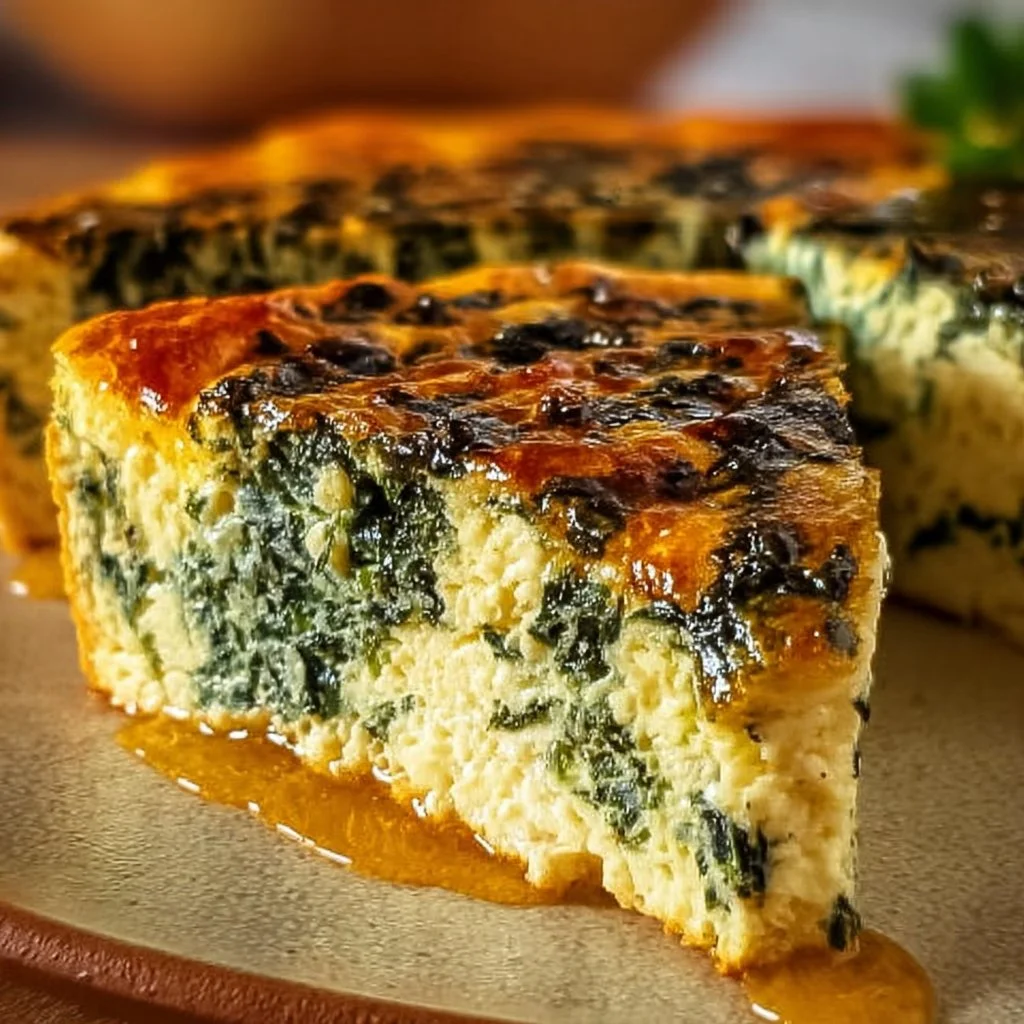 Delicious Cottage Cheese and Spinach Crustless Quiche Recipe