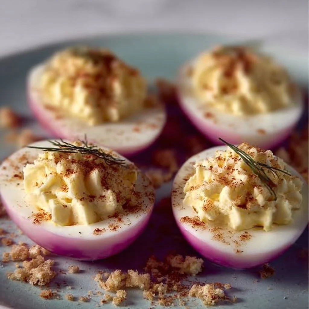 Deviled Eggs with Goat Cheese
