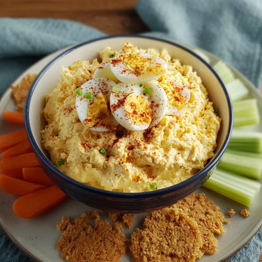 Easy Deviled Egg Dip