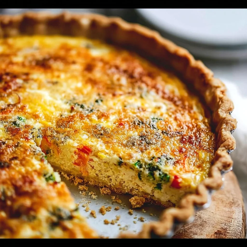 Easy Vegetable Quiche Recipe