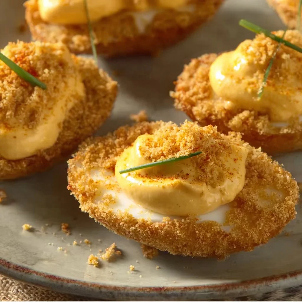 Fried Deviled Eggs
