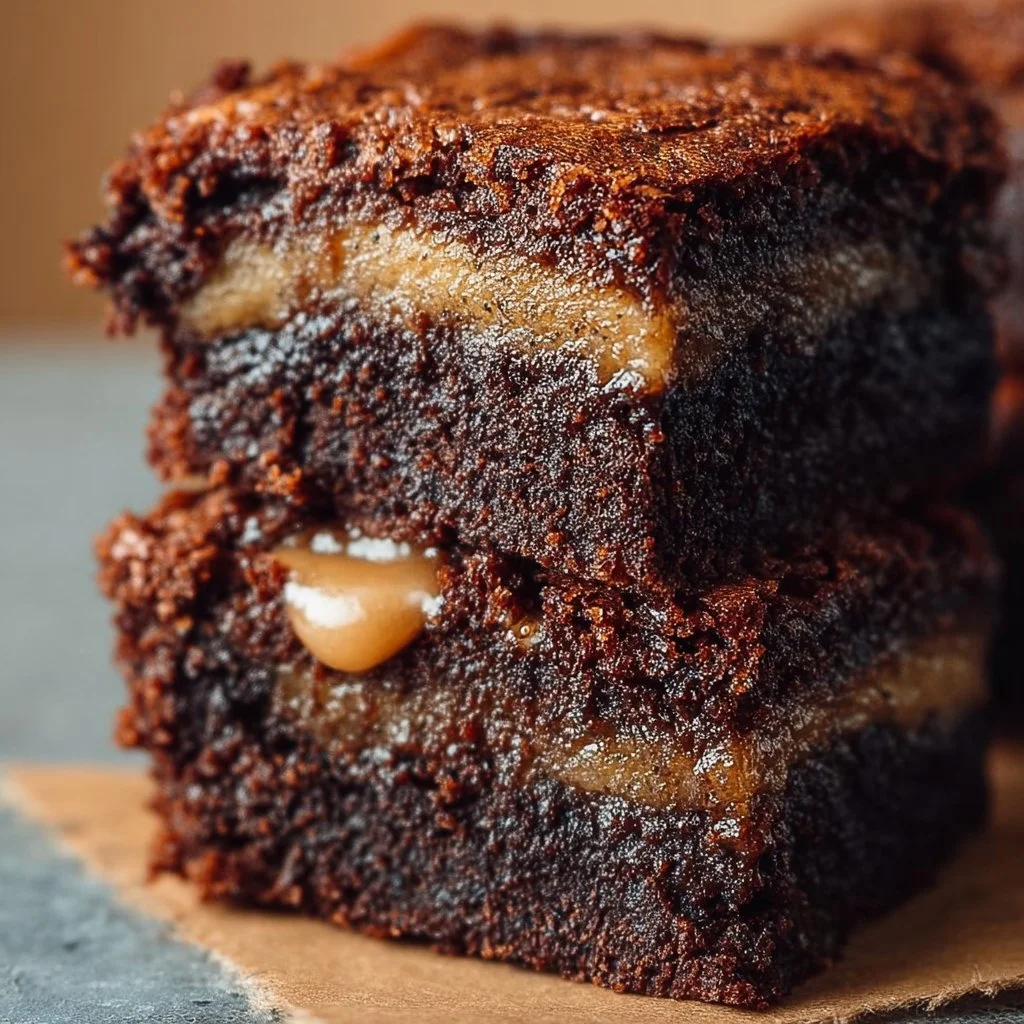 Fudgy Banana Bread Brownies